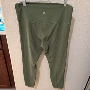lululemon athletica Olive Green Leggings